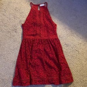 Alter’d state red floral dress